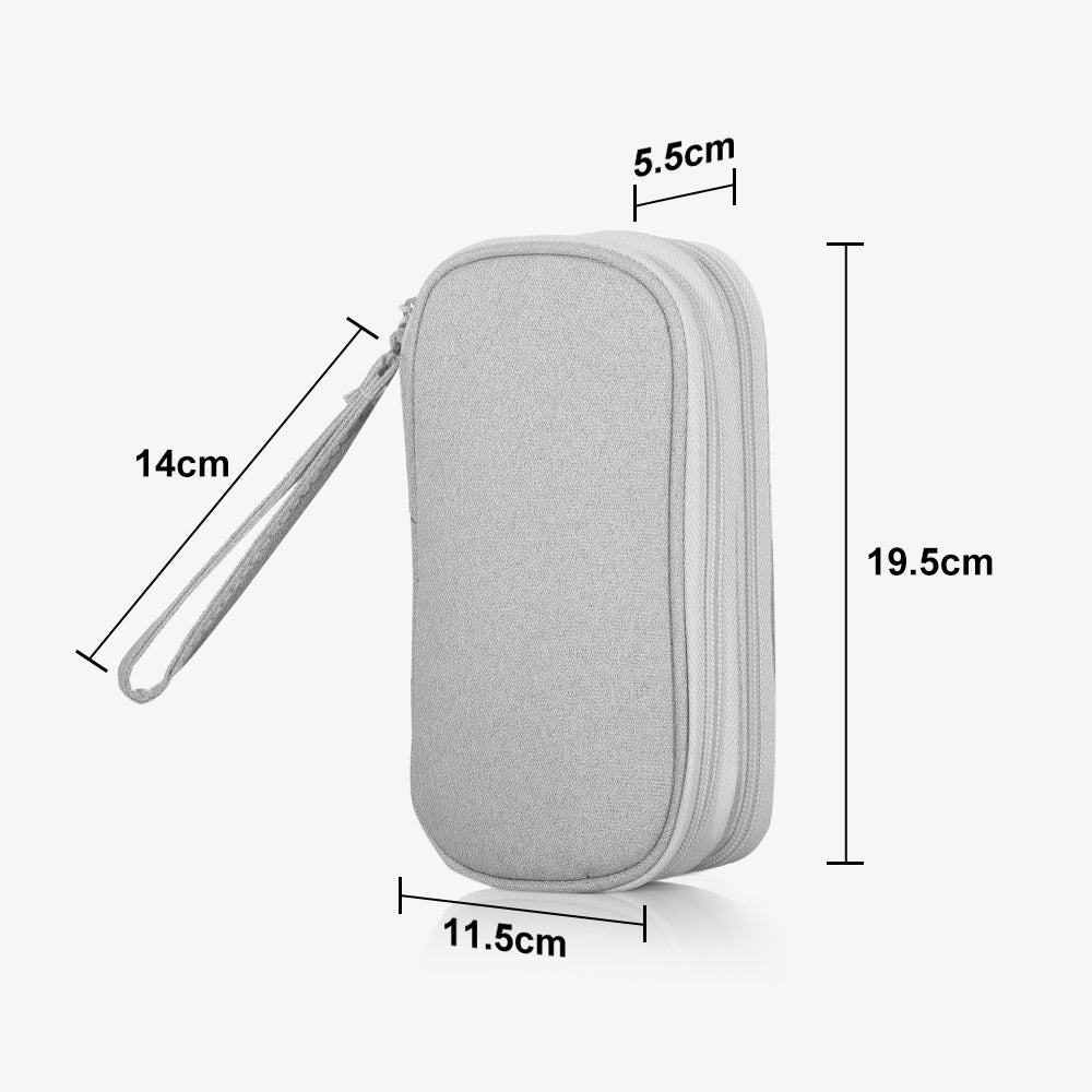 Organizer Travel Pouch Storage Bag Cases Cable Charger Electronic Accessories - Eastlakes Electronics